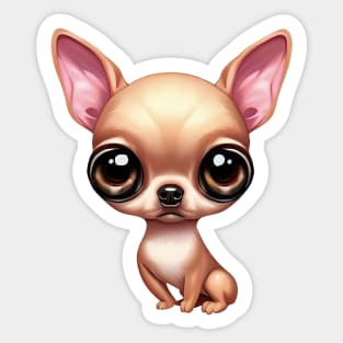 Playful Chihuahua Sticker